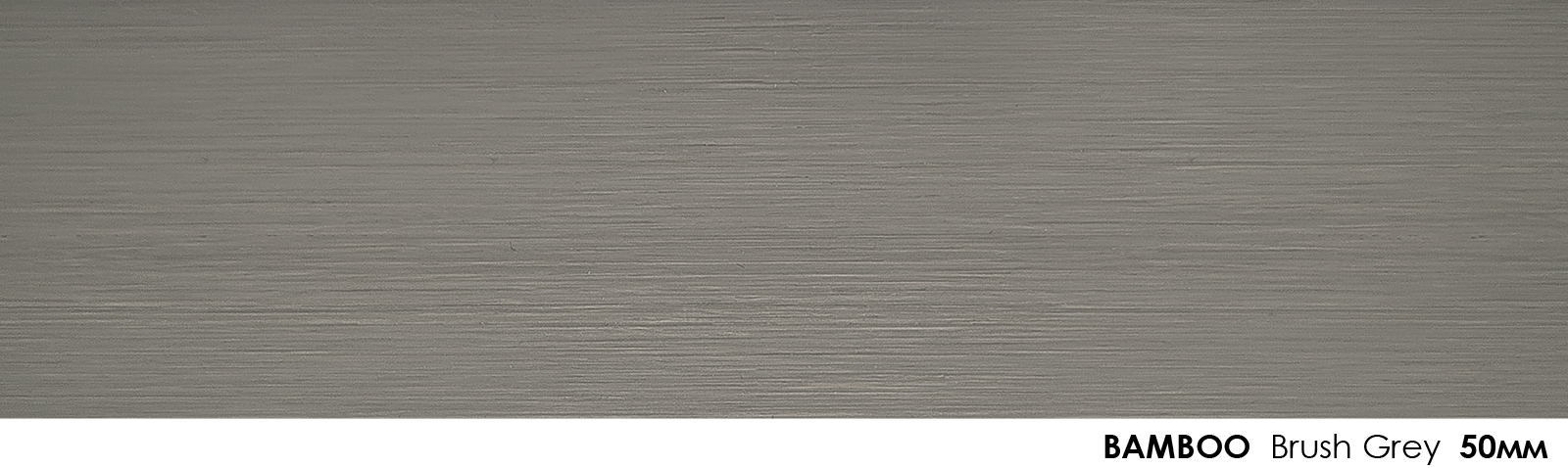 50mm Bamboo Brush Grey