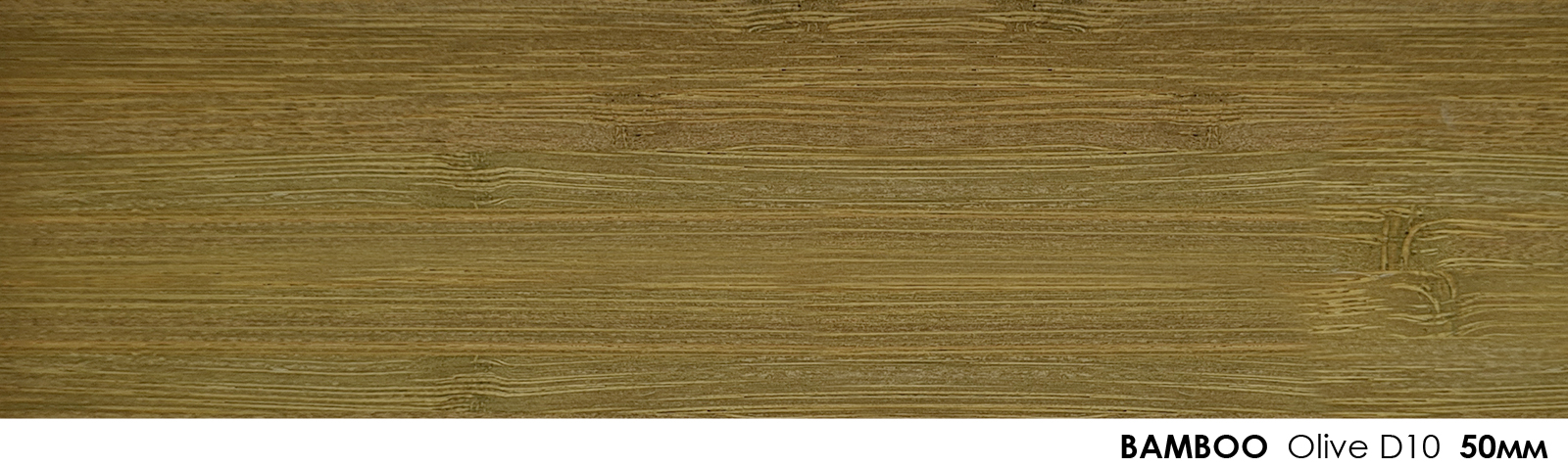 50mm Bamboo Olive D10